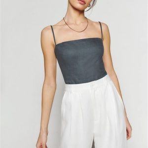 NWOT Reformation Overland Linen Top